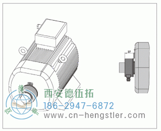 有空心軸的電動(dòng)機(jī)軸編碼器（E9、M9）